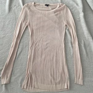 Long see-thru top from Express! Great condition.
